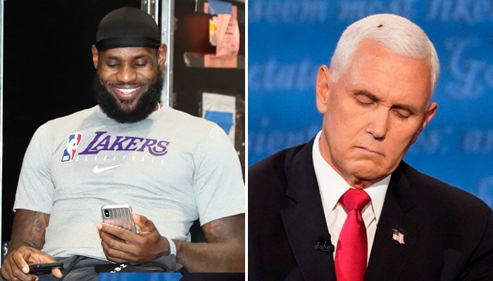 Lebron James s'est moqué de Mike Pence lors du débat NBA