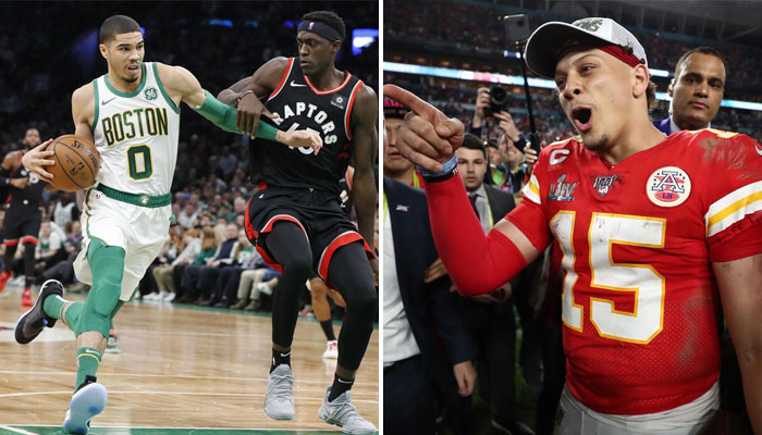 Patrick Mahomes a fait de l'oeil aux Raptors en cas de déménagement