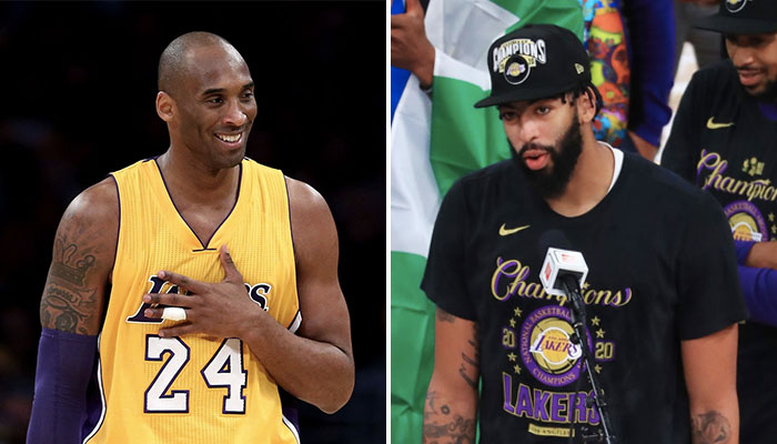 L’hommage d’Anthony Davis à Kobe Bryant suite au sacre des Los Angeles Lakers à l’occasion des Finales NBA 2020