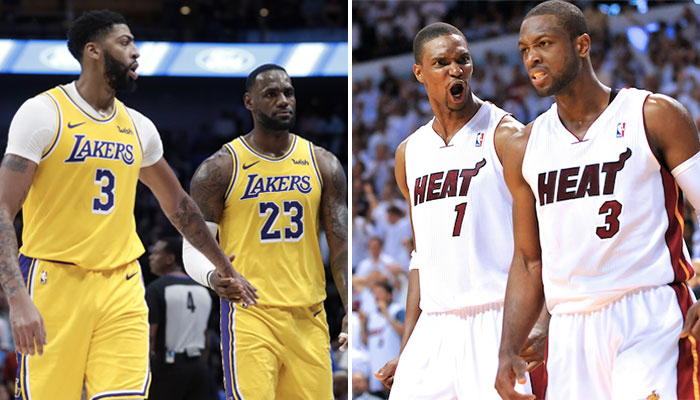NBA - Chris Bosh pas d'accord avec Wade sur AD et LeBron