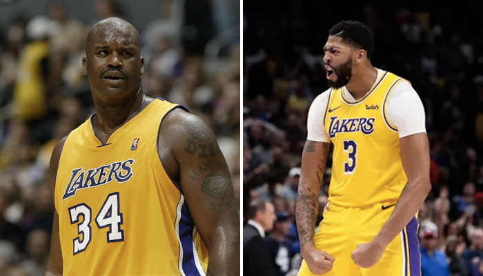 Shaquille O'Neal Anthony Davis lakers Finales NBA