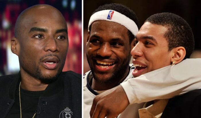 Charlamagne Tha God, LeBron James et Danny Green