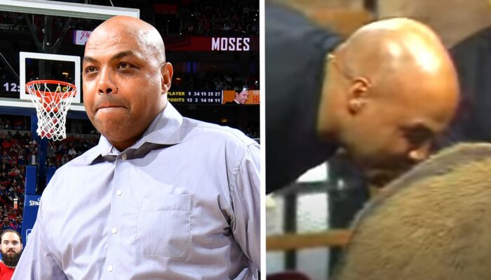 Charles Barkley embrasse les fesses... d'un âne