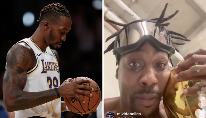 NBA - En direct, Dwight Howard fond en larmes devant ses abonnés