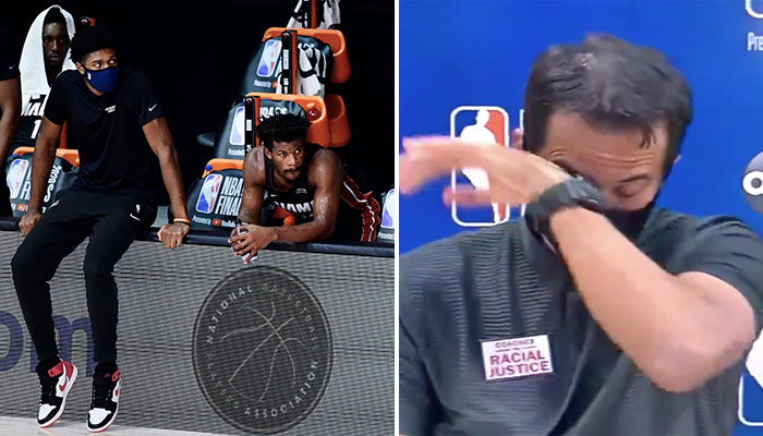 NBA - La déchirante séquence du coach du Heat après la défaite