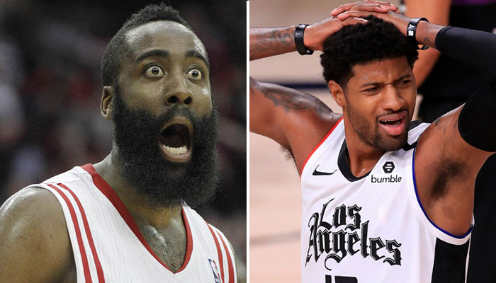 Un trade de James Harden et Paul George envisageable par les Clippers et les Rockets ?