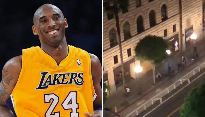 Le nom de Kobe Bryant a été scandé dans les rues de Los Angeles après le titre remporté par les Lakers