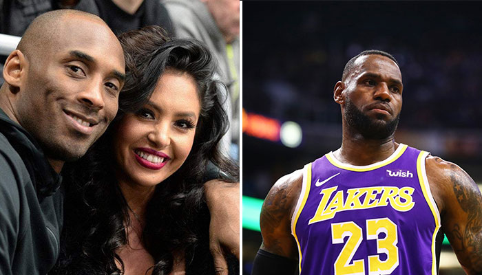 Le message envoyé par Vanessa Bryant à LeBron James et aux Lakers