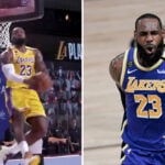 NBA – LeBron plante un reverse dunk monstrueux… qui ne compte pas