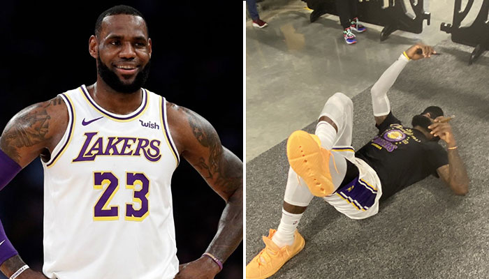 La séquence émouvante de LeBron James après la victoire lors des Finales 2020 avec les Lakers