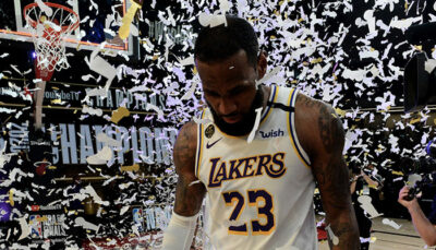 NBA – LeBron fête le titre avec un record all-time !