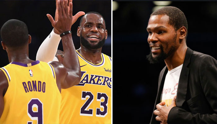 Why the LeBron / Rondo duo cannot be stopped, according to Kevin Durant