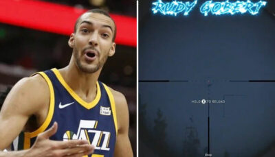 NBA – L’énorme kill de Rudy Gobert sur Warzone fait réagir les fans !