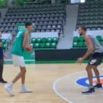 NBA – La pépite française Wembanyama, 16 ans et 2m18, se mesure à Gobert et fait un énorme buzz !