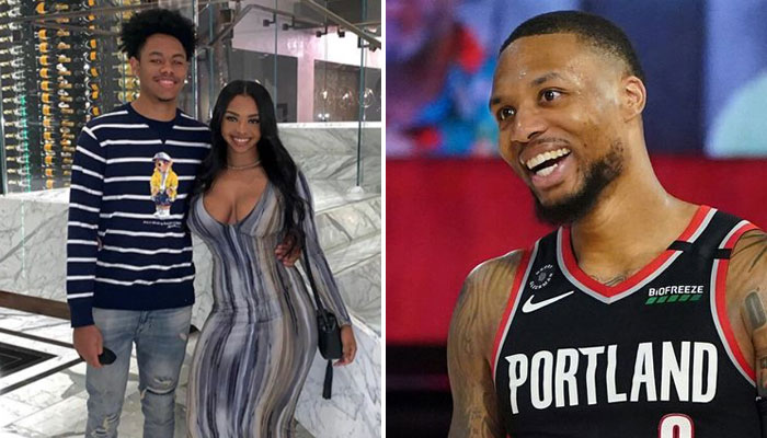 Damian Lillard s'est invité sur le live Instagram de Anfernee Simons et sa copine NBA