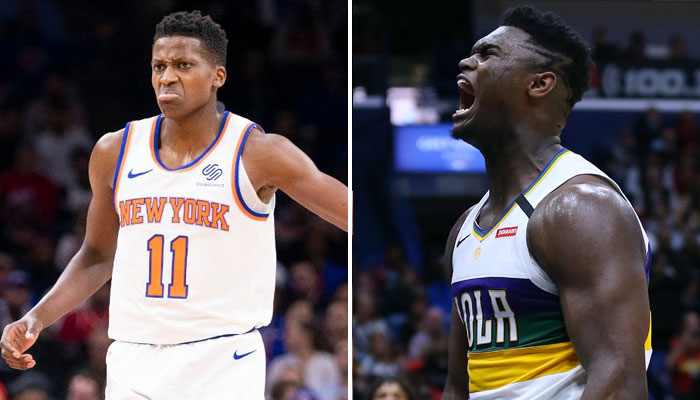 Frank Ntilikina et Zion Williamson partagent un record chez les Knicks et les Pelicans NBA