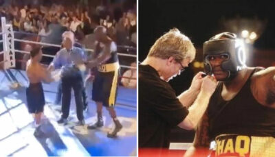 NBA – Le jour où Shaq a boxé contre un champion du monde… et ragé contre lui