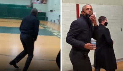 NBA – Barack Obama lâche un missile à 3 points, trash-talke et enflamme internet !