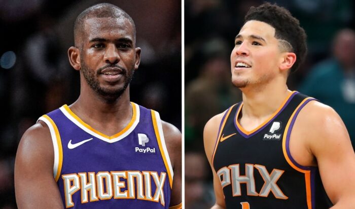 Chris Paul et Devin Booker chez les Suns