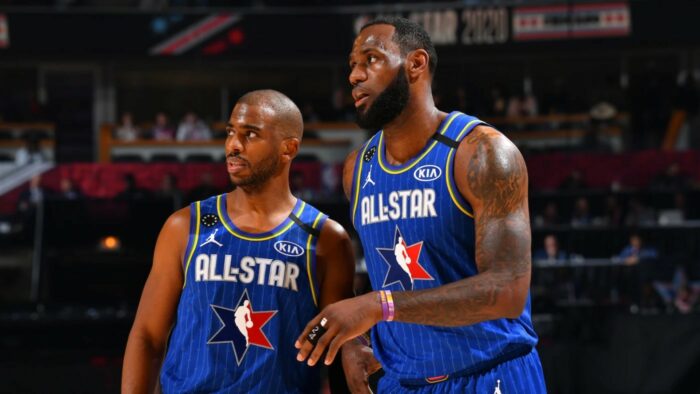 Chris Paul et LeBron James