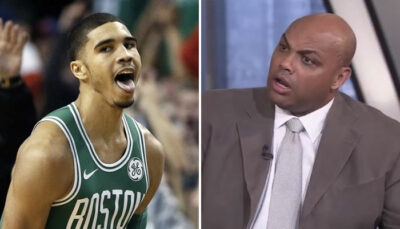 NBA – Jayson Tatum provoque Barkley, Chuck le trash-talke en direct !