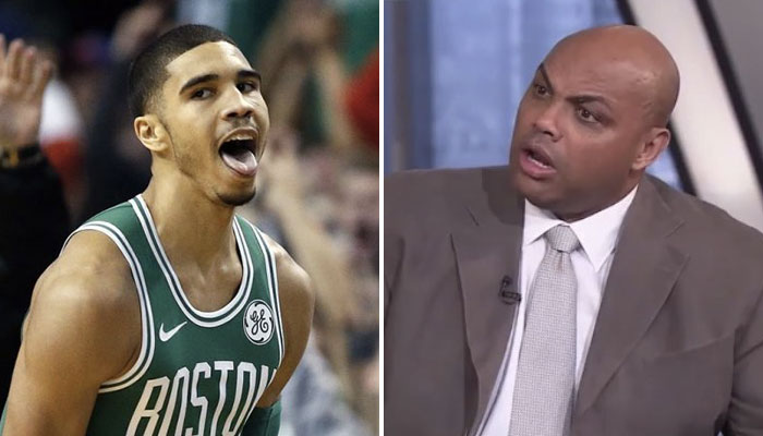 La jeune star des Boston Celtics, Jayson Tatum, ainsi que la légende NBA Charles Barkley