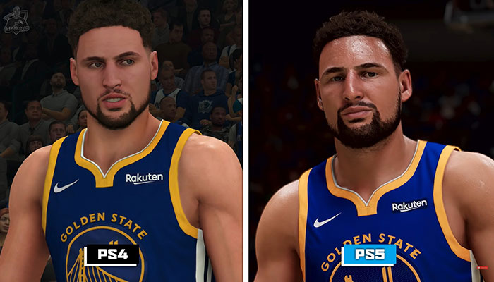Le nouveau visuel de Klay Thompson sur NBA 2K21 entre la PS4 et la PS5