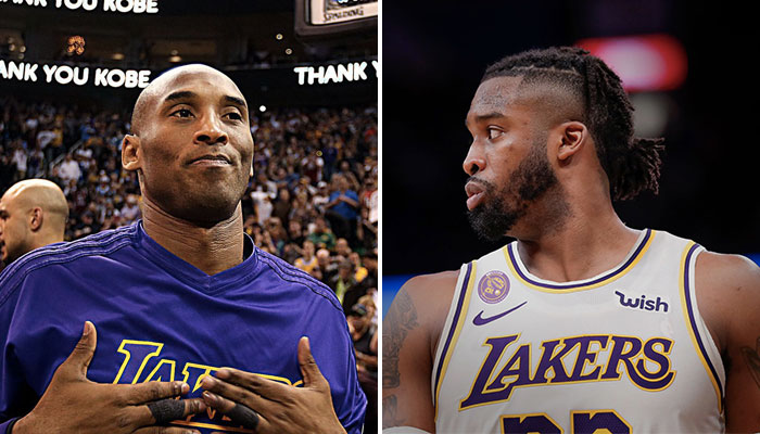 La légende NBA des Los Angeles Lakers, Kobe Bryant, et Wes Matthews, nouveau joueur de la franchise de L.A.