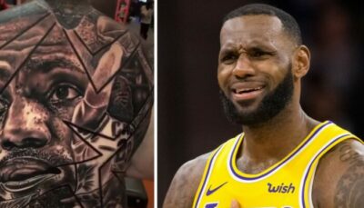 NBA – L’immense et hallucinant tatouage d’un fan pour LeBron