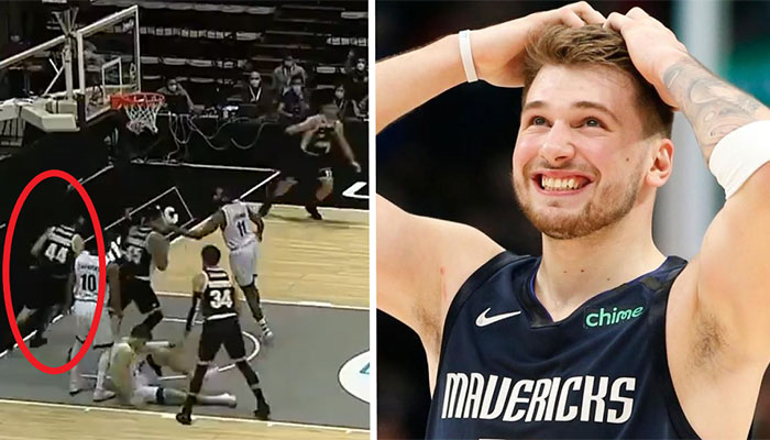 Luka Doncic bluffé par le geste de Milos Teodosic