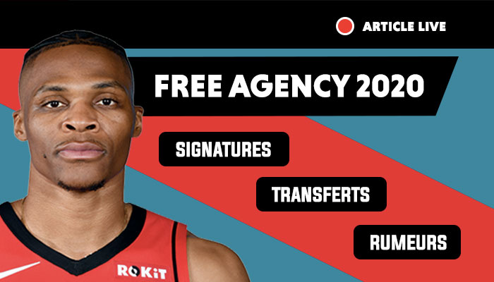 NBA free agency 2020, trades et transferts, free agents