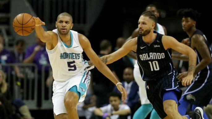 Nicolas Batum et Evan Fournier