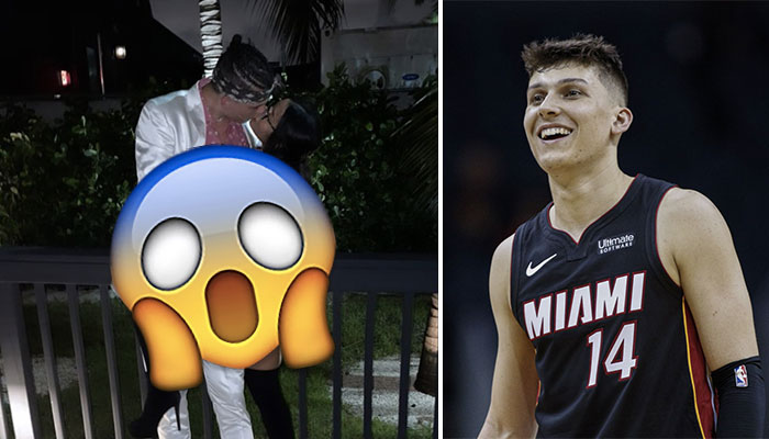 Le joueur du Miami Heat, Tyler Herro poste une photo très olé-olé avec sa petite amie, Katya Elise Henry, à l’occasion de la fête d'Halloween