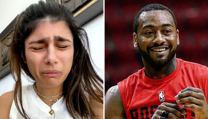 Mia Khalifa en larmes après le départ de John Wall NBA