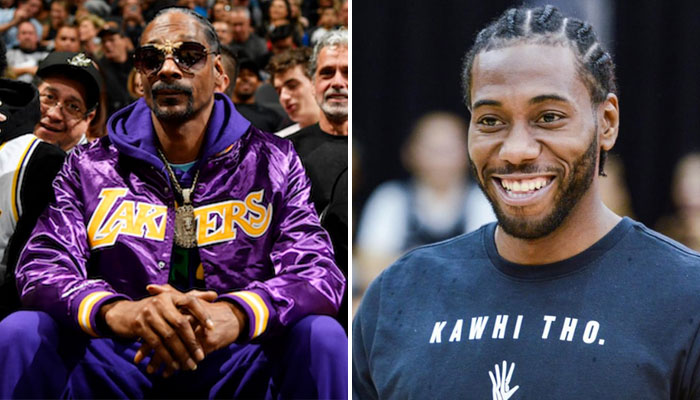 Kawhi Leonard a offert de belles chaussures à son ami Snoop Dogg, pourtant fan des Lakers NBA