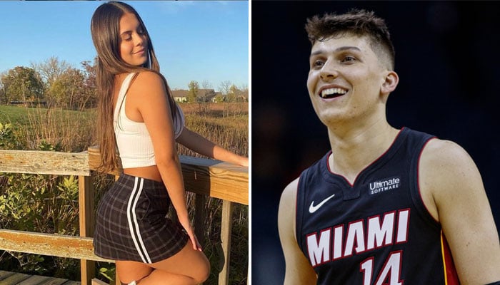 Tyler Herro a pris un "vu" dans les DM d'une étudiante de Miami Kayle Rivera NBA