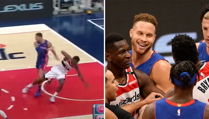 Échauffourée après une prise de catch de Blake Griffin en plein match ! NBA