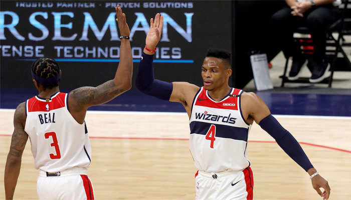 Les débuts de Russell Westbrook avec Bradley Beal et les Wizards NBA