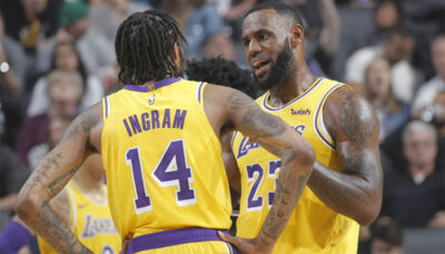 NBA – Brandon Ingram envoie un énorme tacle à LeBron James !