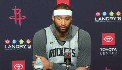 NBA – DeMarcus Cousins sera remplaçant aux Rockets, il réagit