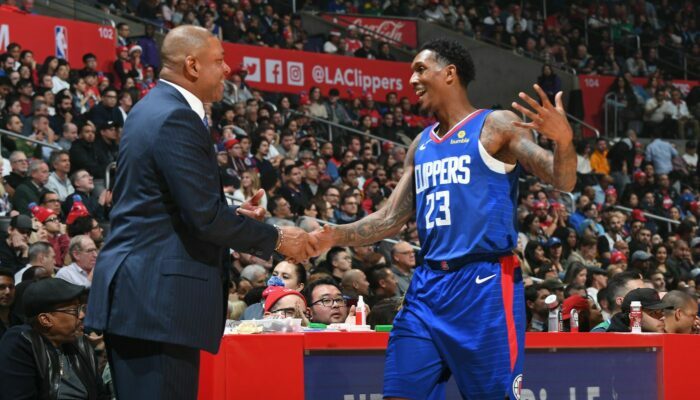 Doc Rivers et Lou Williams