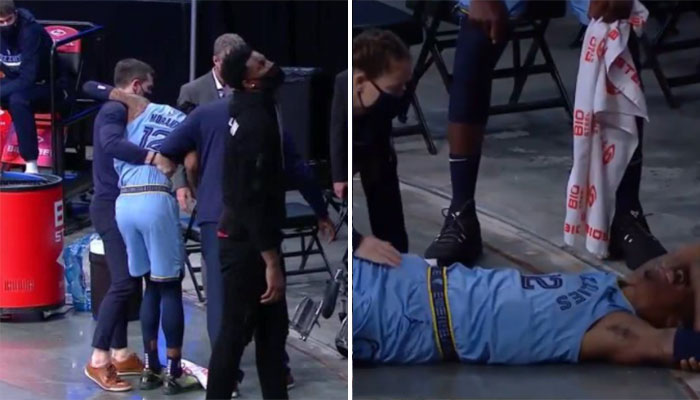 Les images impressionnantes de la vilaine blessure de Ja Morant NBA