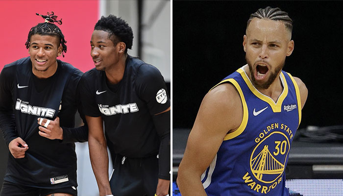 Les deux jeunes talents de la G-League Ignite Team, Jalen Green et Jonathan Kuminga, pourraient bien atterrir chez les Warriors de Stephen Curry en NBA l’an prochain