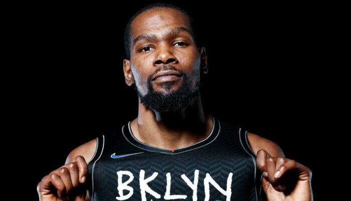 Kevin Durant sous le maillot des Nets