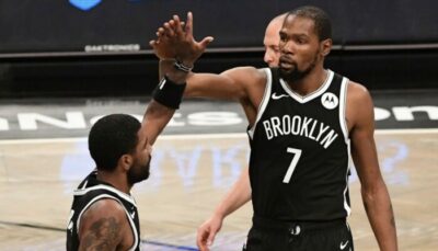 NBA – Le joueur à qui Kyrie et KD tirent leur chapeau après la défaite