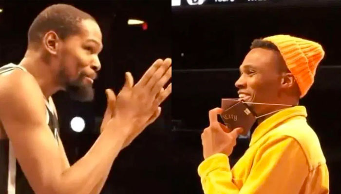 Les images virales de Kevin Durant et Russell Westbrook après le match NBA