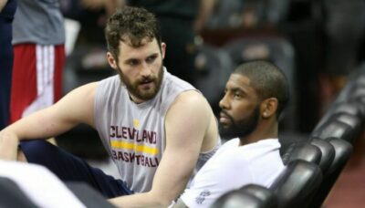 NBA – Kyrie Irving sèchement recadré par Kevin Love