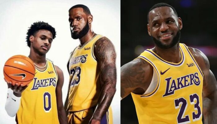 LeBron James et Bronny James aux Lakers ?