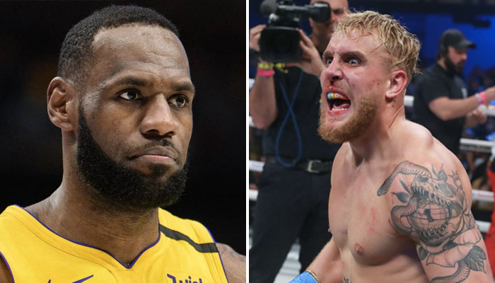 LeBron James Jake Paul fight nba