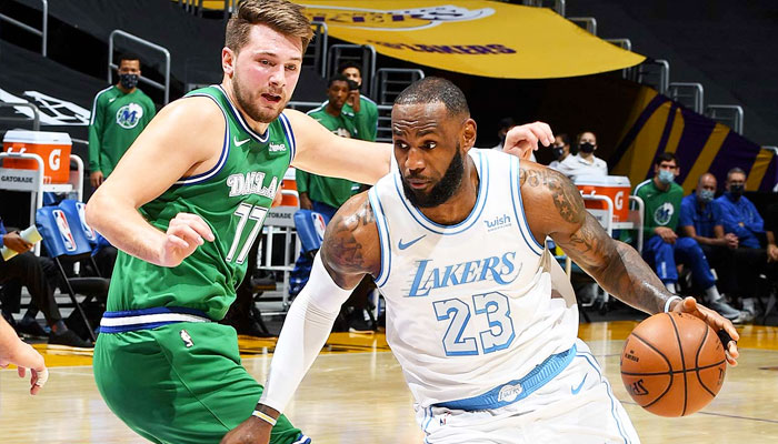 LeBron remporte son duel contre Luka Doncic ! NBA